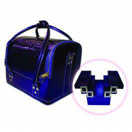 beauty tools purple case