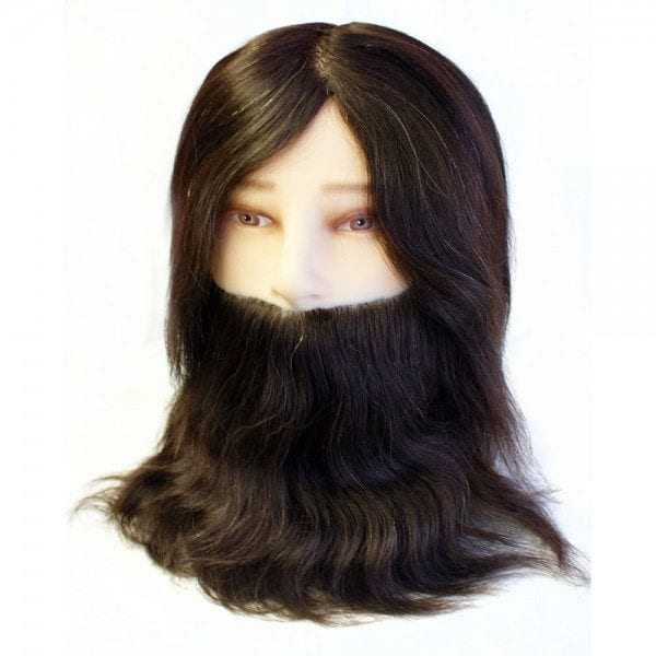 gents mannequin head with beard