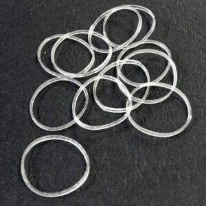 clear elastic bands