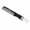 head jog  metal pin comb black