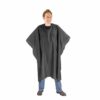 Unisex Cape with Poppers - Black
