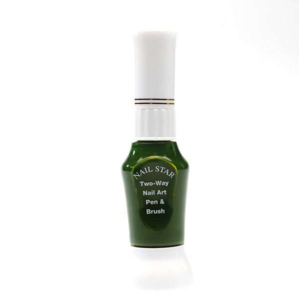 The Edge Striping / Dotting Short Pen & Brush - Green
