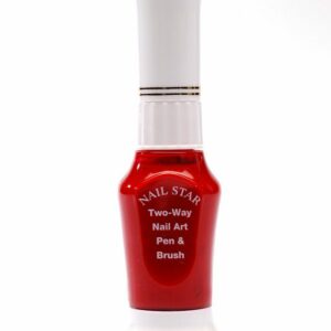The Edge Striping / Dotting Short Pen & Brush - Red