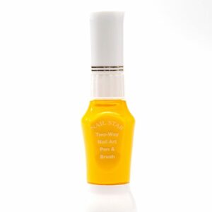 The Edge Striping / Dotting Short Pen & Brush - Yellow
