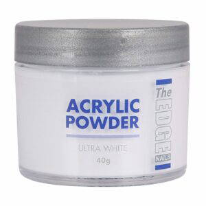The Edge Acrylic Powder Ultra White 40g