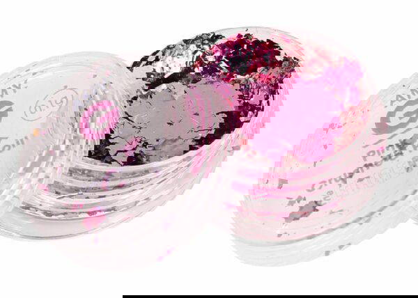 Amy G Pink Crushed Foil