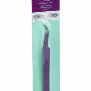 Camera Angle Curved Tweezers pkt