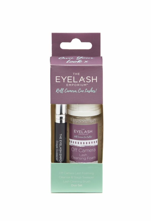 The Eyelash Emporium - Lash Cleansing Set - Foam & Brush - Image 4