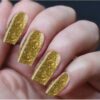 Hand Nails Smashed Gold