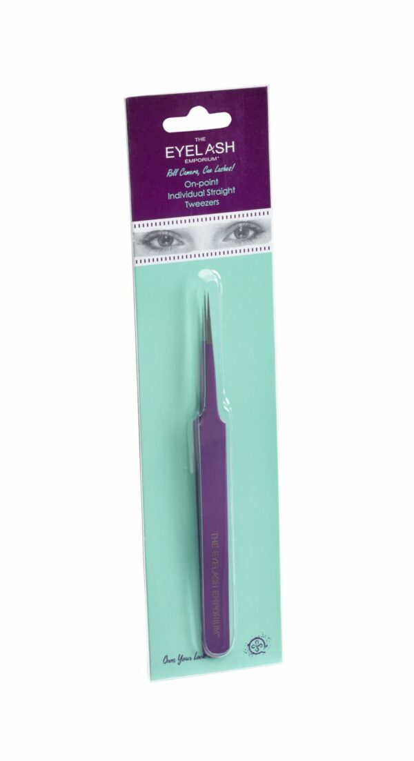 On Point Straight Tweezers pkt