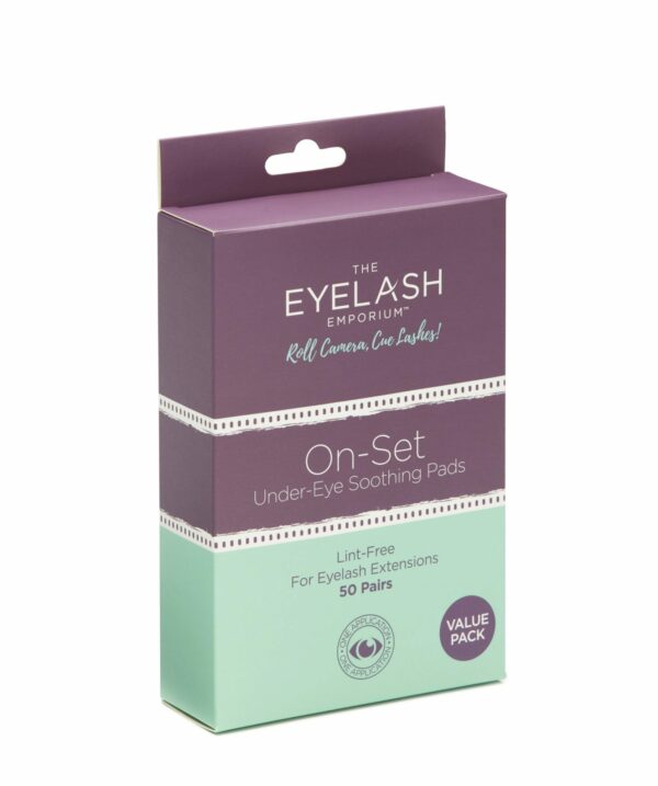 Under eye patch box angled