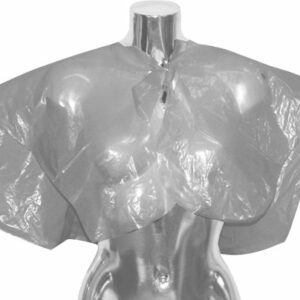 DMI Disposable Shoulder Cape - Clear - 100 pack