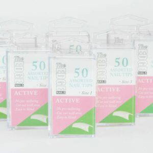 The Edge Nail Active Tips - Box of 50 - Sizes 1-10