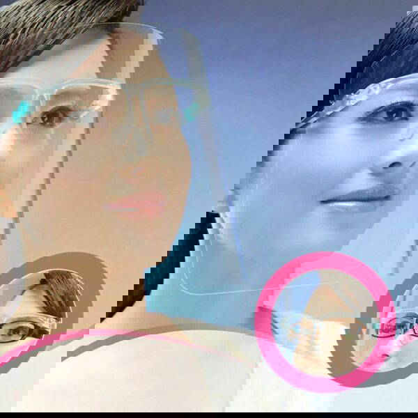 Face Visors on Glasses