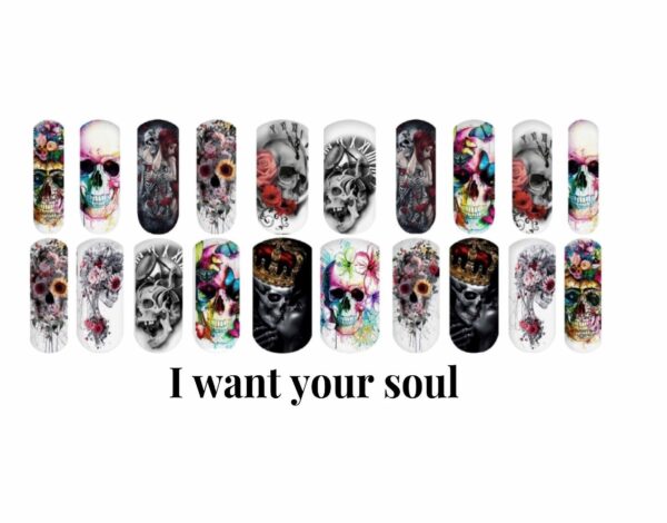 Water Decal - I Want Your Soul