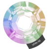 Halo Create - Crystals - Multi AB Size 2 - 288
