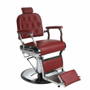 Empire Barber Chair - Red