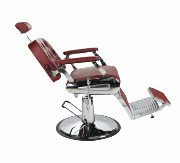 Empire Barber Chair - Red - Image 4