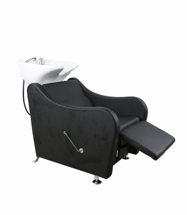 Manhattan Backwash With Leg Support - Black