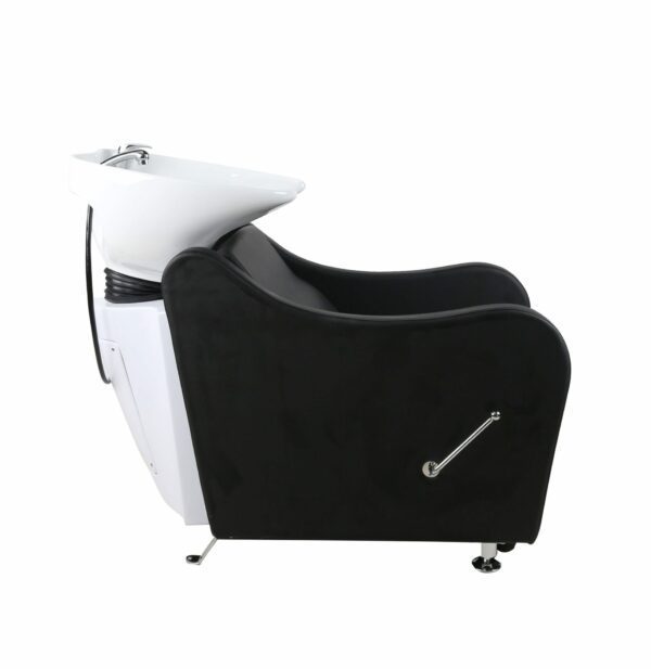 Manhattan Backwash With Leg Support - Black - Image 4