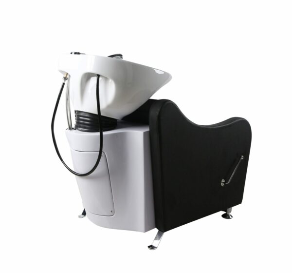 Manhattan Backwash With Leg Support - Black - Image 2