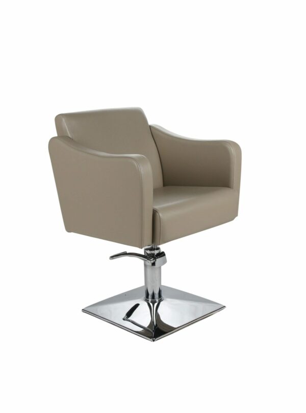 Manhattan Hydraulic Chair Square Base - Cream