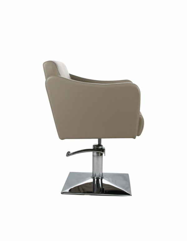 Manhattan Hydraulic Chair Square Base - Cream - Image 4