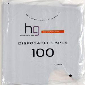 HG Essentials Disposable Long Capes - Clear 40pk