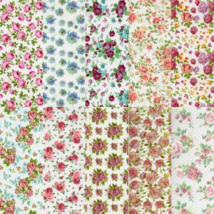 Halo Create Foil Transfers Vintage Floral