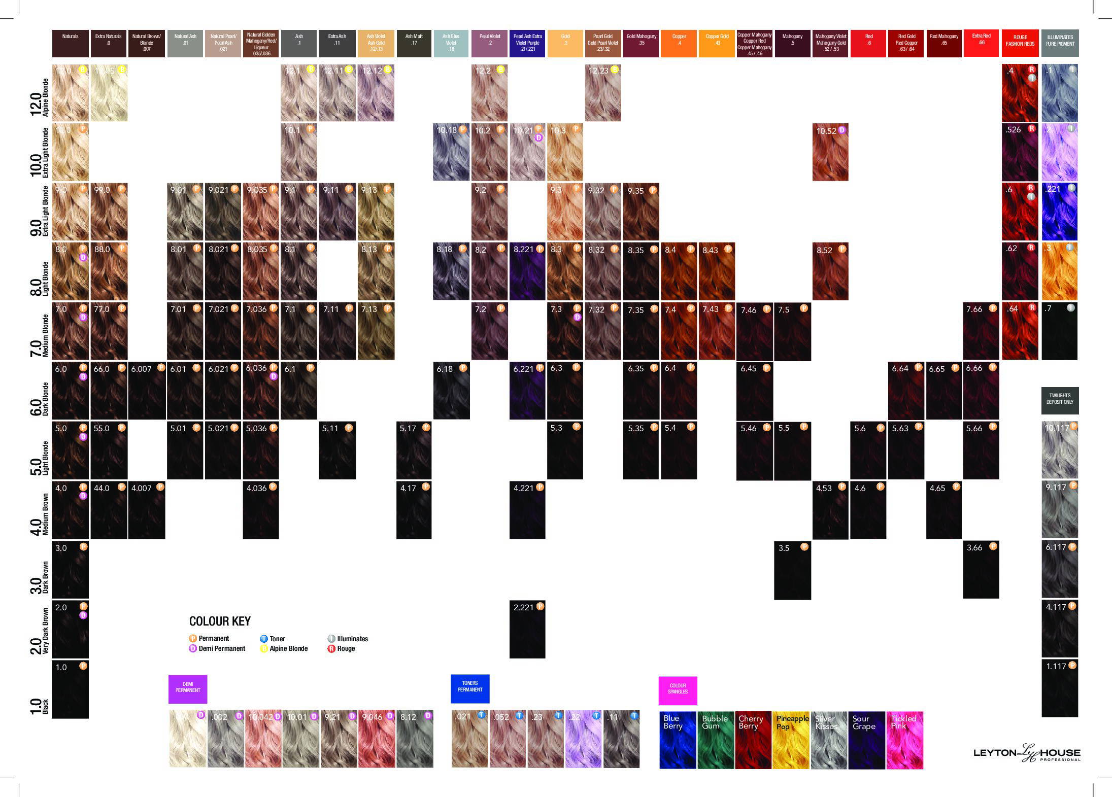 2021 Online Leyton House Colour Chart The Warehouse Online