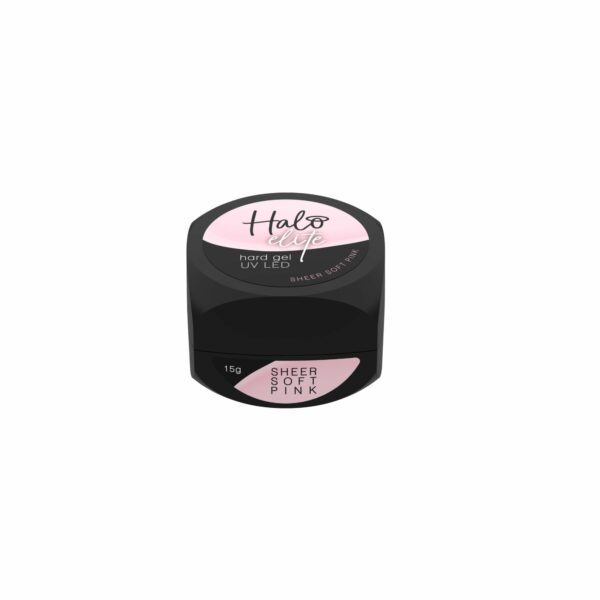 Halo Elite Hard Gel Sheer Soft Pink 15g