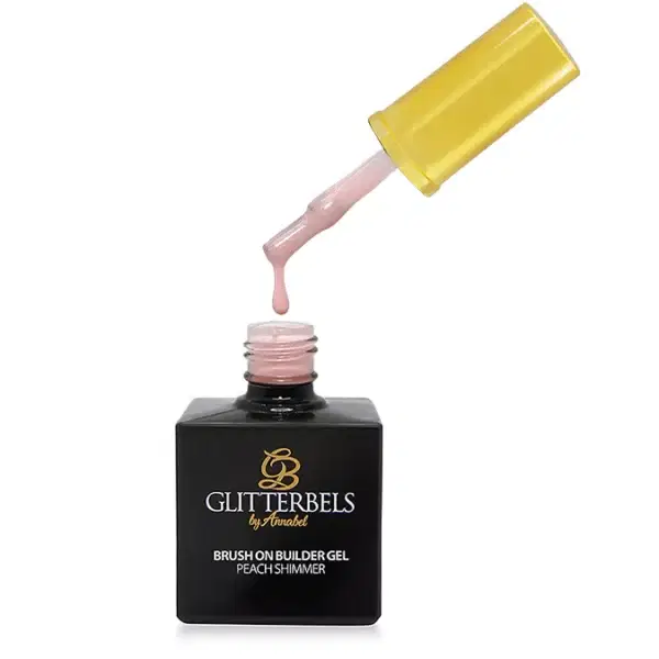 Glitterbels Builder Gel Peach Shimmer