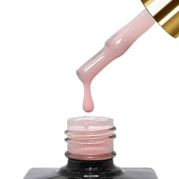 Glitterbels Builder Gel - Peach Shimmer - Image 2