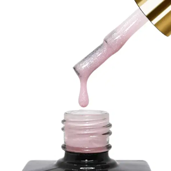 Glitterbels Builder Gel - Pink Shimmer - Image 2
