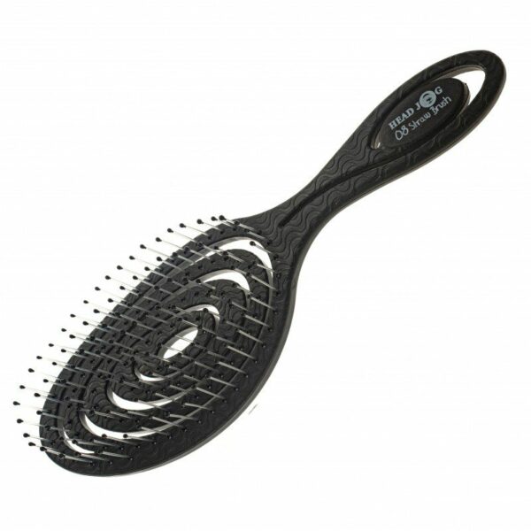 Head Jog Straw Brush - Charcoal