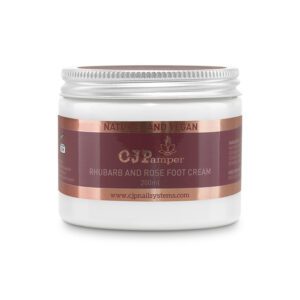 CJP Rhubarb & Rose Foot Cream 200ml