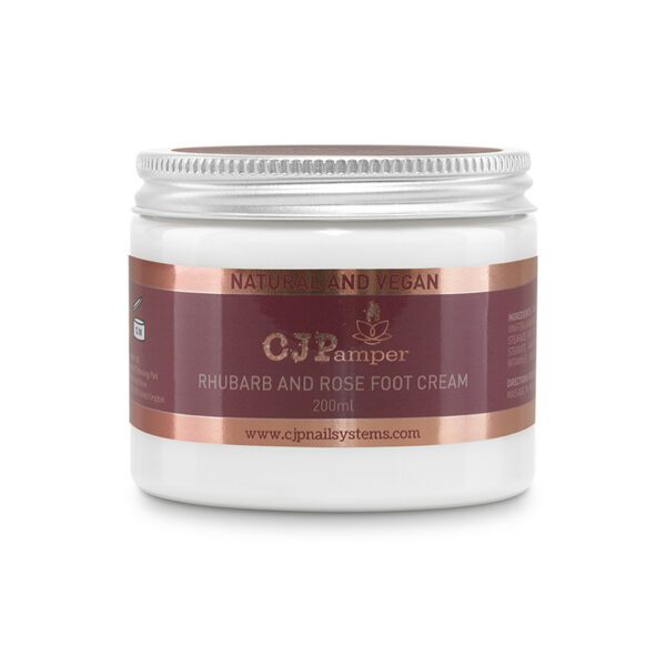 CJP Rhubarb & Rose Foot Cream 200ml