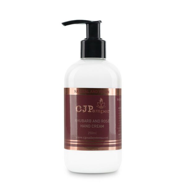 CJP Rhubarb & Rose Hand Cream 250ml