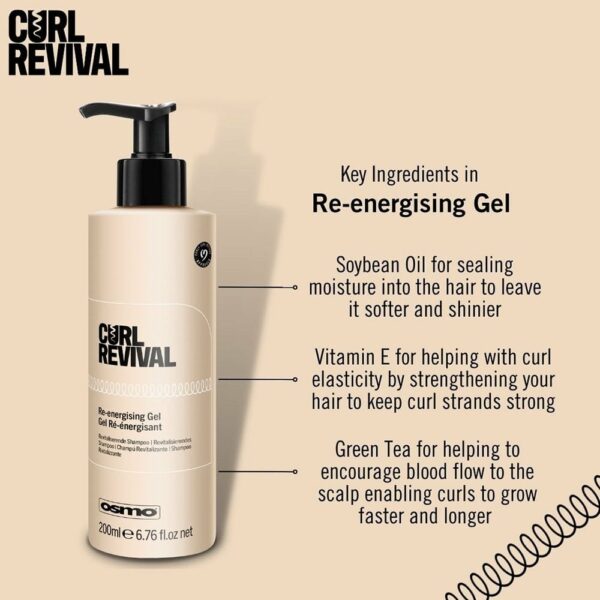 Osmo Curl Revival Re-Energising Gel 200ml - Image 2