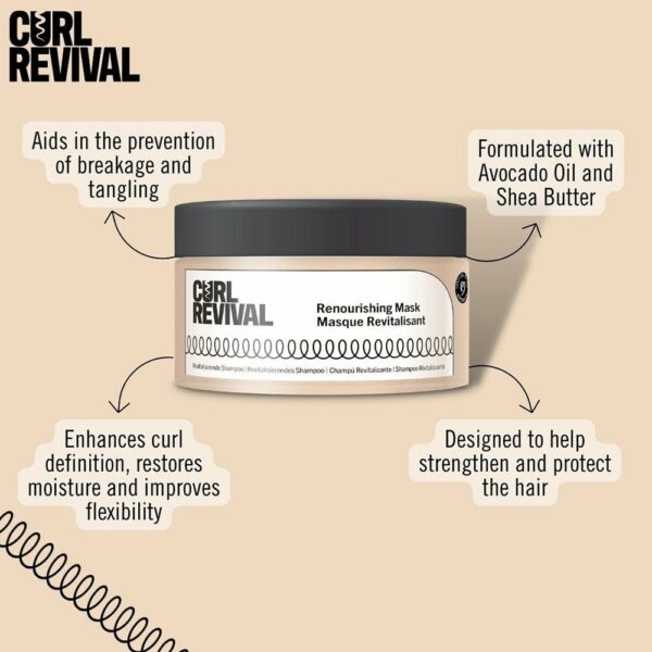 Osmo Curl Revival Renourishing Mask 300ml - Image 5