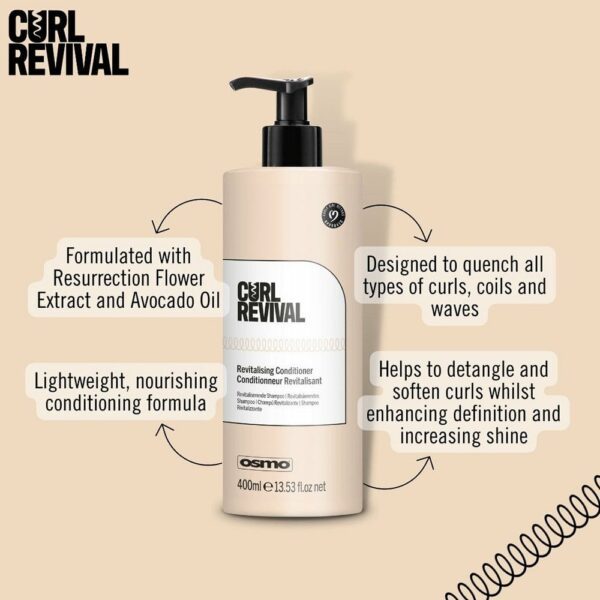 Osmo Curl Revival Revitalising Conditioner - Image 2