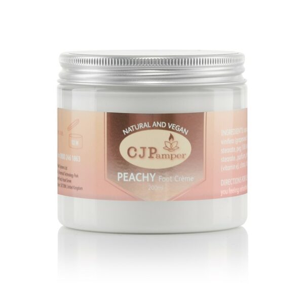 CJP Peachy Foot Cream 200ml