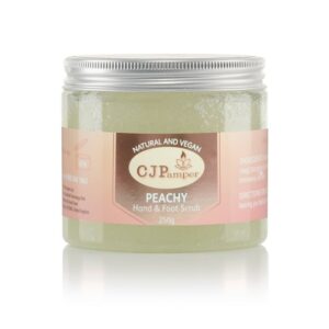 CJP Peachy Hand & Foot Scrub 250g