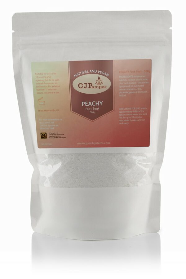CJP Peachy Foot Soak 500g