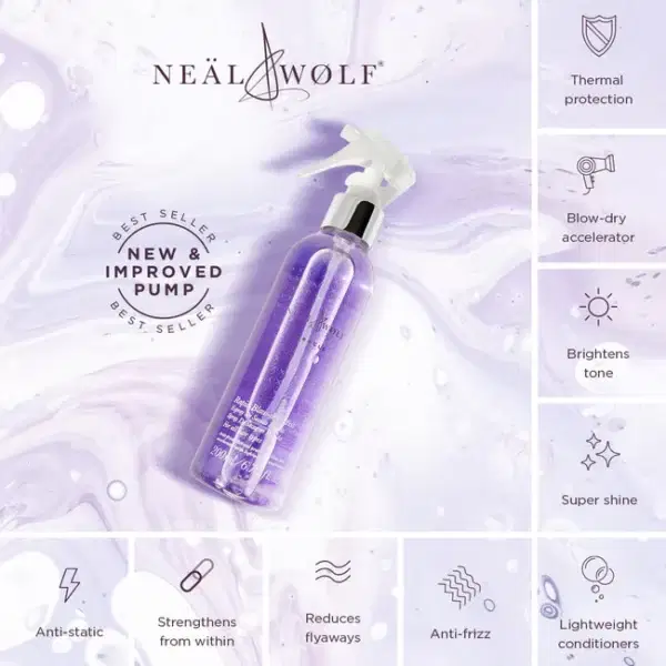 Neal & Wolf Miracle Rapid Blow-Dry Mist 200ml - Image 2