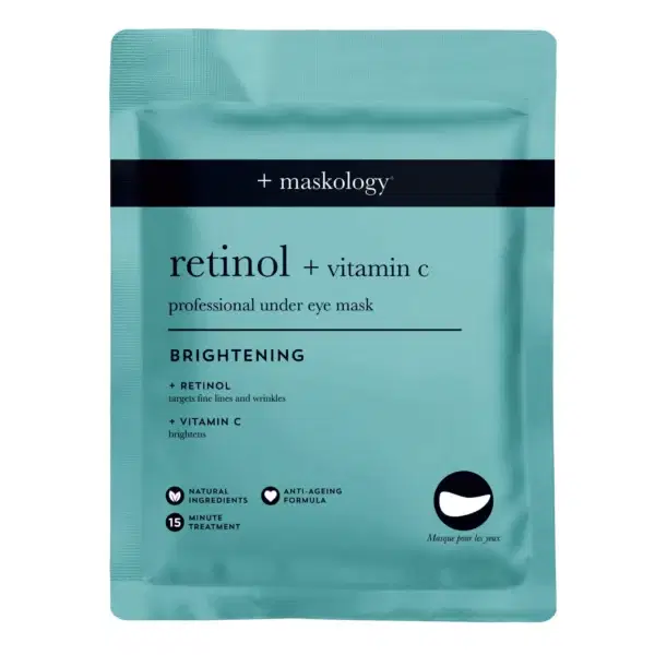 +maskology RETINOL + VITAMIN C Professional Eye Mask