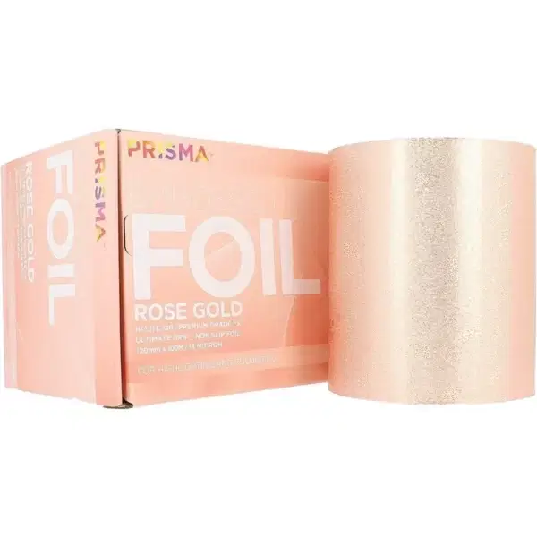 Prisma Embossed Foil - Rose Gold - 100m x 12cm