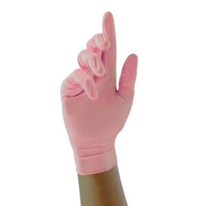 Nitrile Gloves - Pink