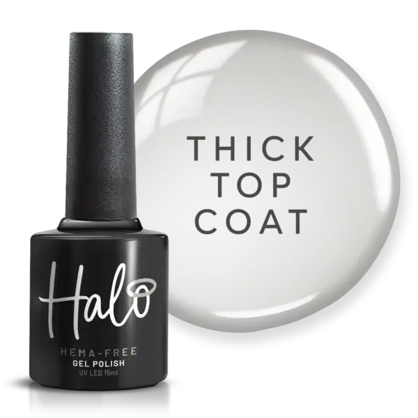 Halo Thick Top Coat 15ml