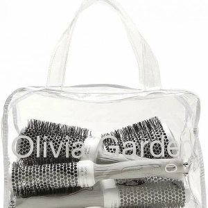 Olivia Garden Expert Blowout Speed White & Grey Bag